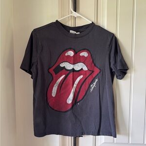 H&M Graphic Tee - Black and Red